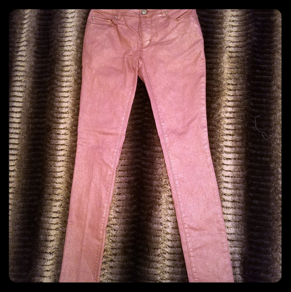 C Est. 1946 skinny leg shimmer jeans